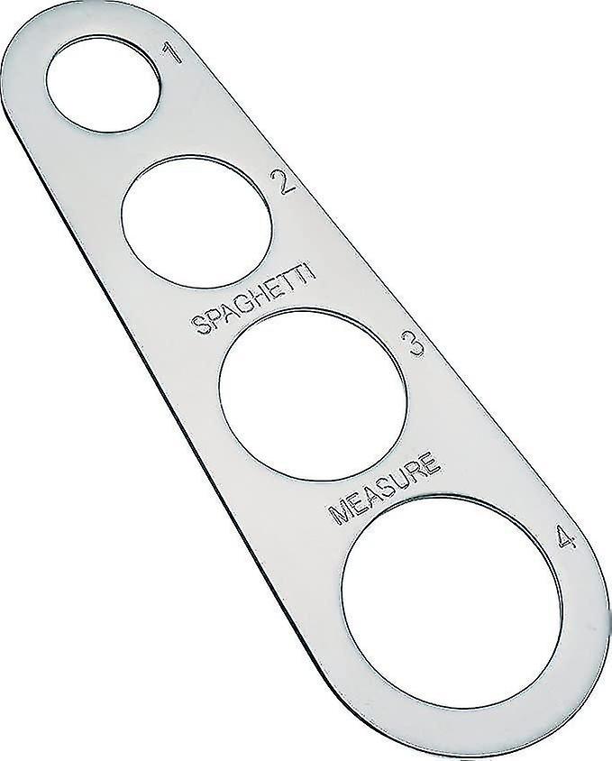 Stainless Steel Spaghetti Measure Tool - 4-Hole Pasta Measuring Portion Control