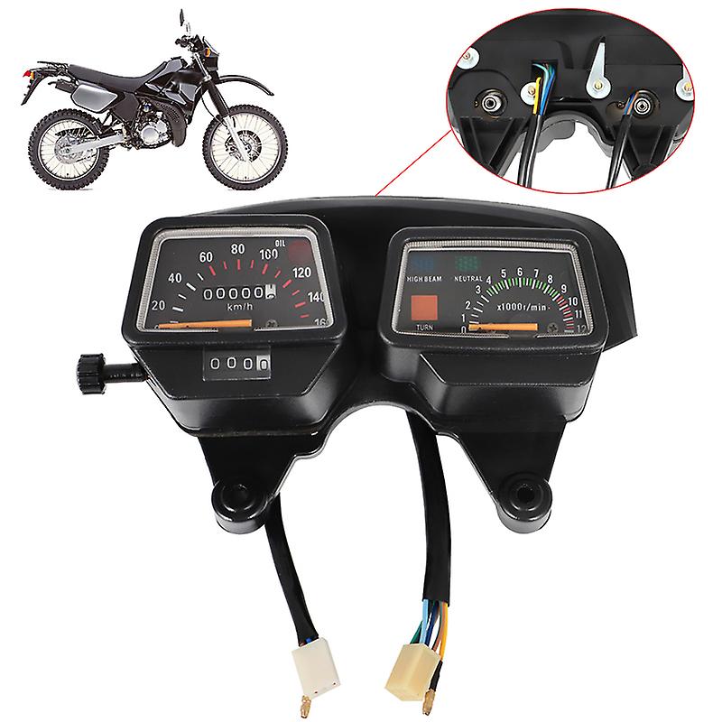 DT125R Speedometer Tachometer Digital Meters Instrument Cluster Turn Signal Light Indicator For Yamaha Enduro Ometer DT 125 125R