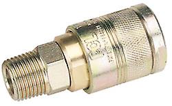Draper 25815 Bulk 1/2 BSP Male Thread Air Line Coupling (Sold Loose)