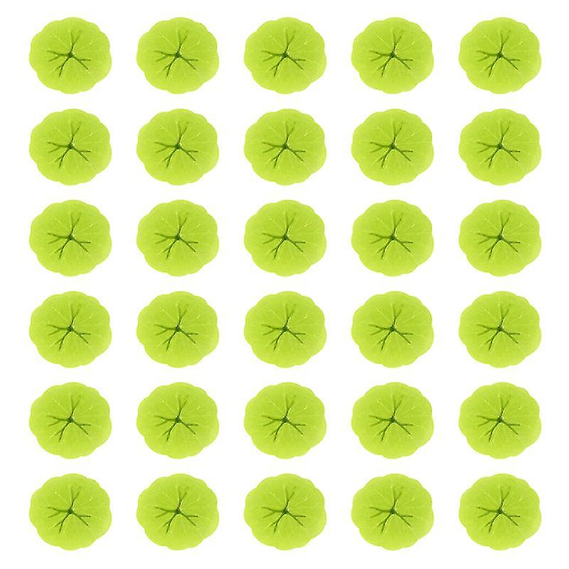 40pcs Artificial Lotus Leaves