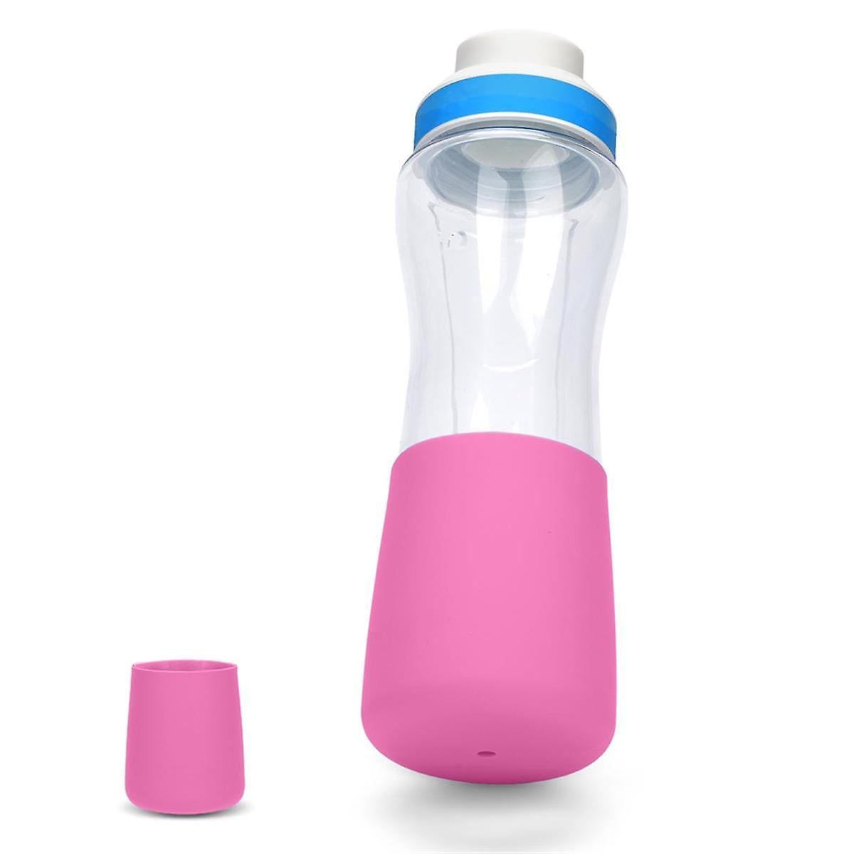 2st Vattenflaska Bottenhylsa för Cirkul 22OZ Flaska, Silikonflaska Boot Protector Vattenflaska Skyddande Rosa