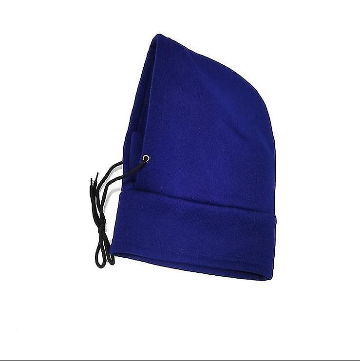 Blue Winter Warm Riding Knitted Woolen Hat X4465