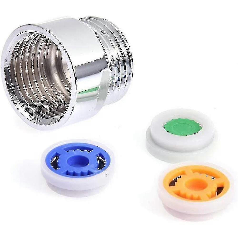 Shower throttle adjuster adapter, shower flow connector, spray gun inner and outer teeth direct connector, adapter valve, shower flow water-saving dev