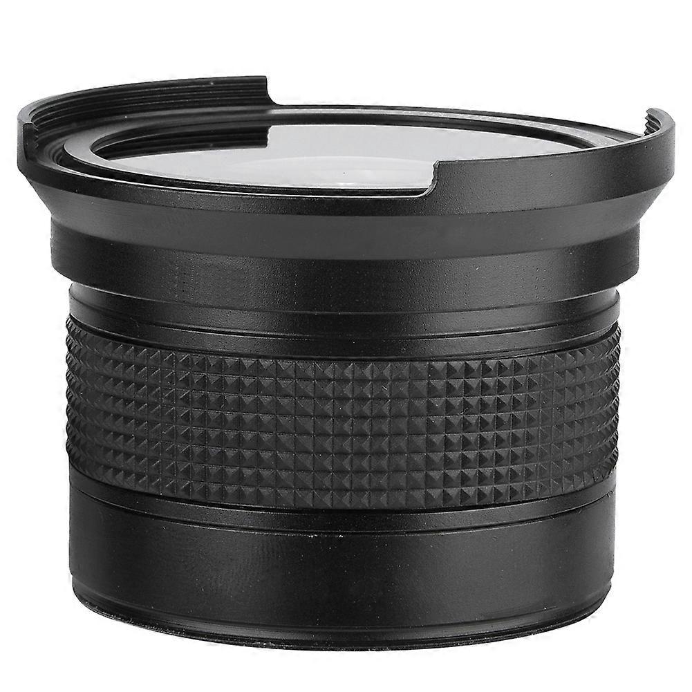 58MM 0.35X Fisheye Super Wide Angle Lens for SLR DSLR Camera Black NO.9692