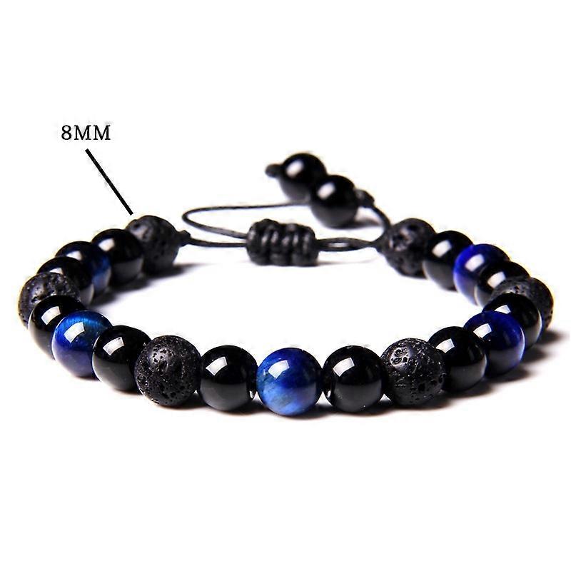 Bracelet - Lapis + Volcanic - Royal Fusion