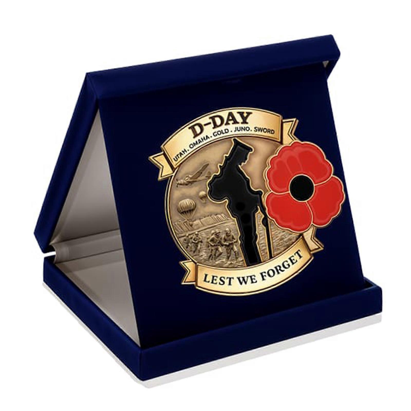 Limited Edition D-Day 80th Anniversary Commemorative Badge, D-Day Commemorative