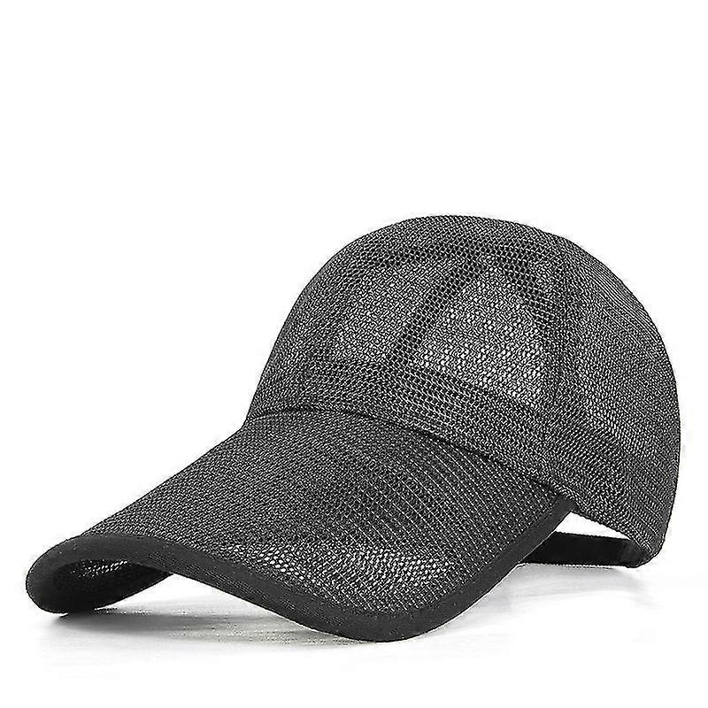 GYFDYM אביב וקיץ כובע שמש רשת מלאה 11 ס"מ פיק גברי כובעי ספורט בחוץ גבר