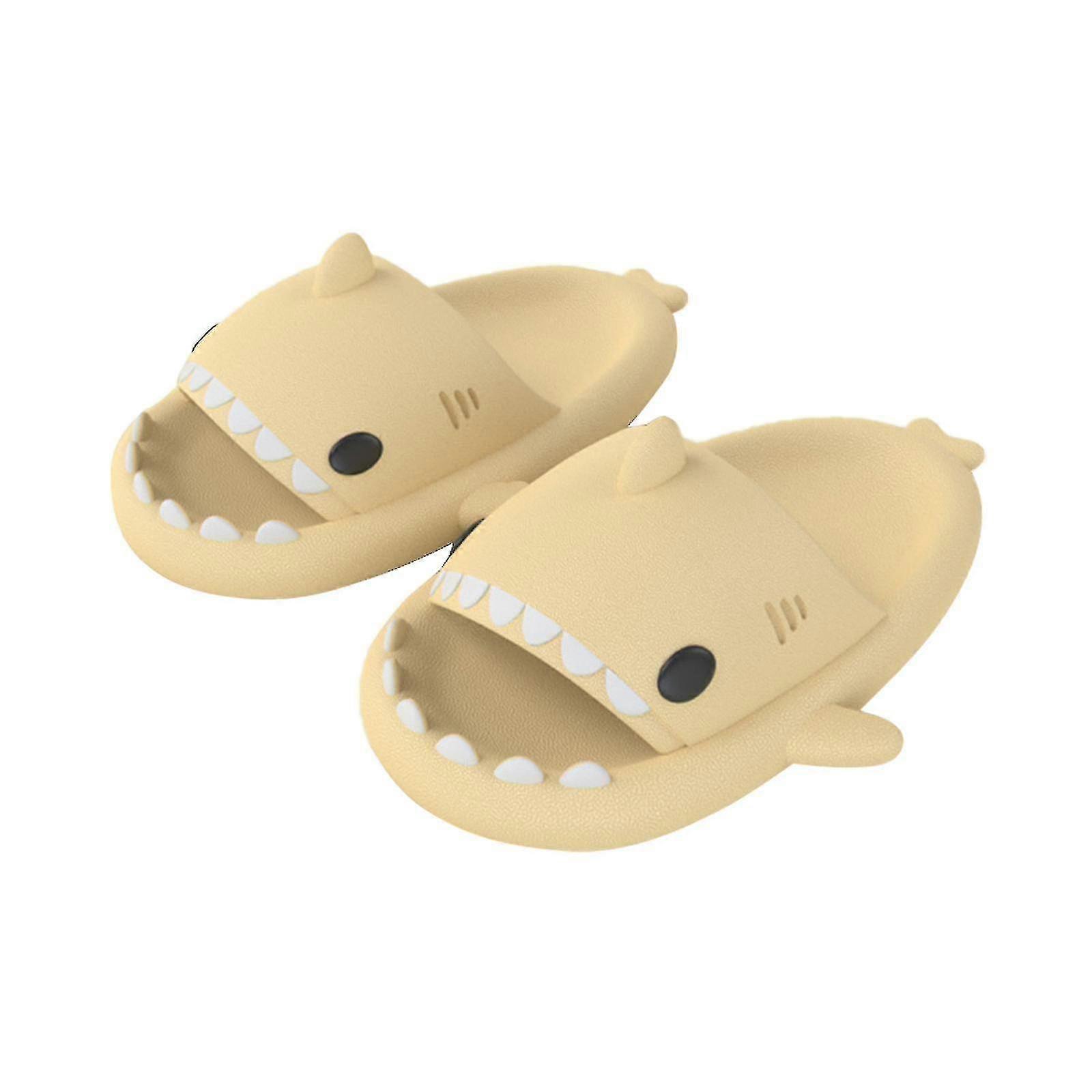 Bästsäljare Shark Slides, Söta Shark Tofflor Anti-slip Nyhet Mode Roliga Inomhus Tofflor