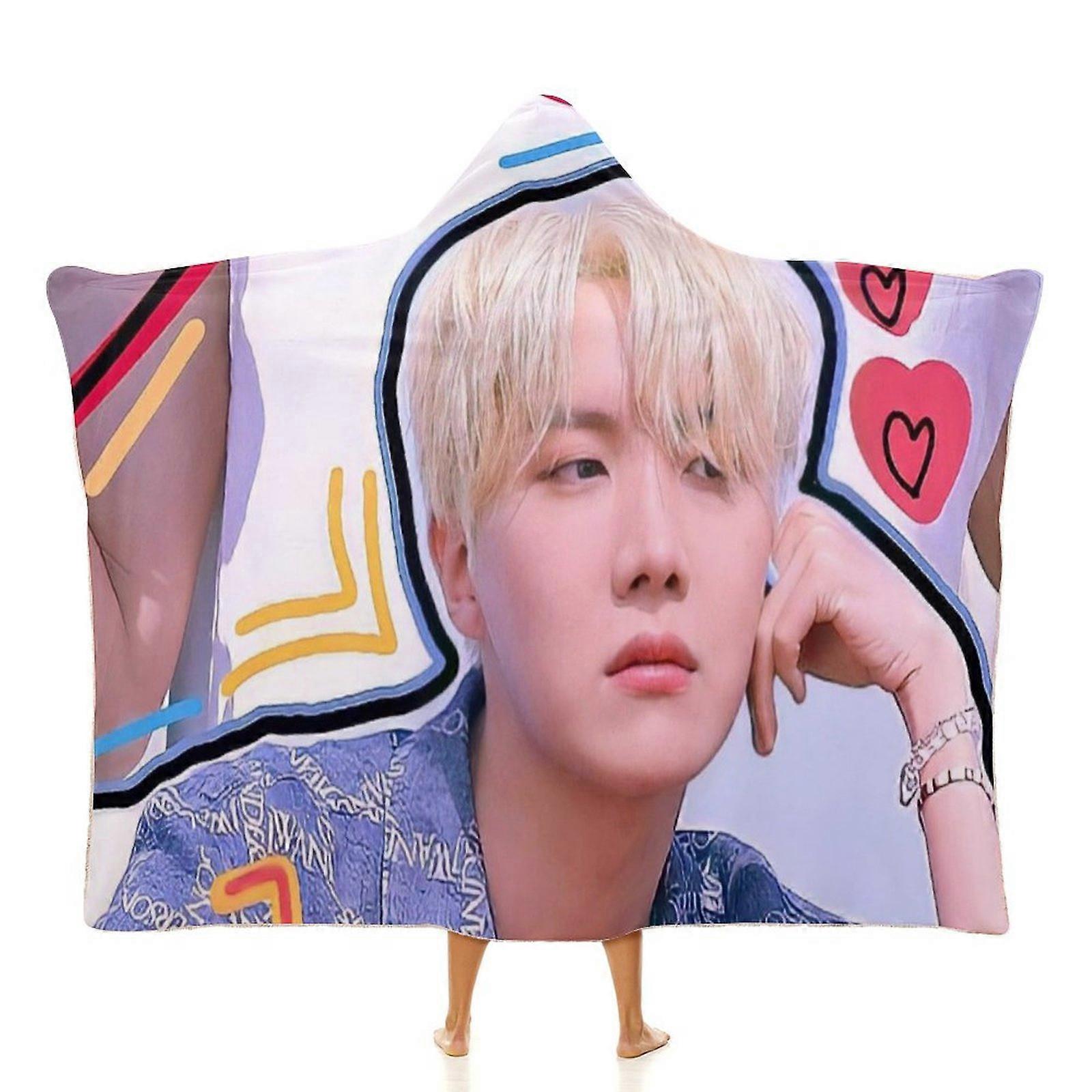 BTS j-hope (88) Blanket Wearable Cartoon Cosplay Hoodie Throw