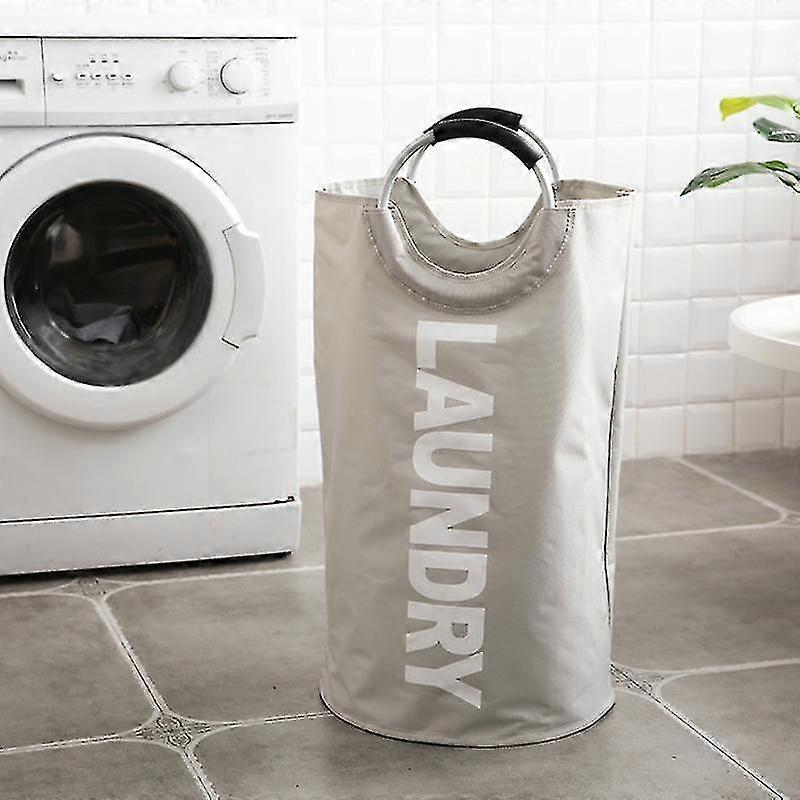 90l Laundry Baskets, Foldable Laundry Bag, Large Capacity Folding Laundry Bins (gray, )