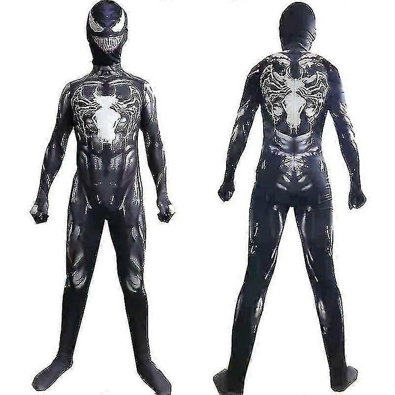 어린이 스파이더맨 아이언맨 코스튬 코스프레 팬더 베놈 점프수트.a.