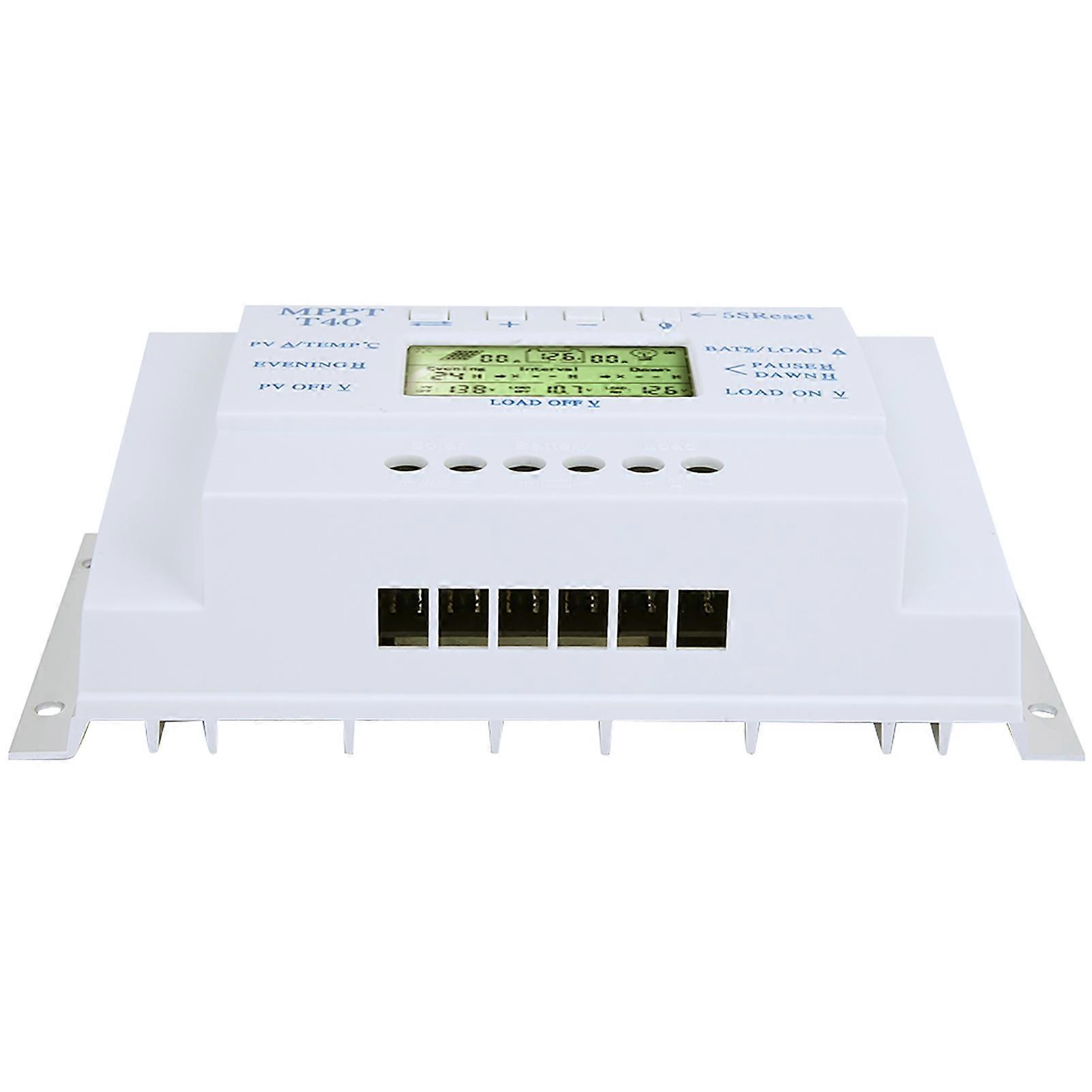 12V 24V MPPT 40A Solar Charge Controller Regulator with LCD for Street Lights