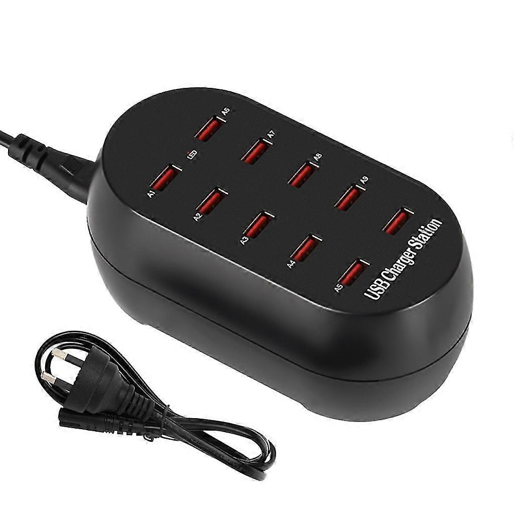 10/20port Usb Charger Station Usb Hub Port, Desktop Multi Port Usb Charger Hub