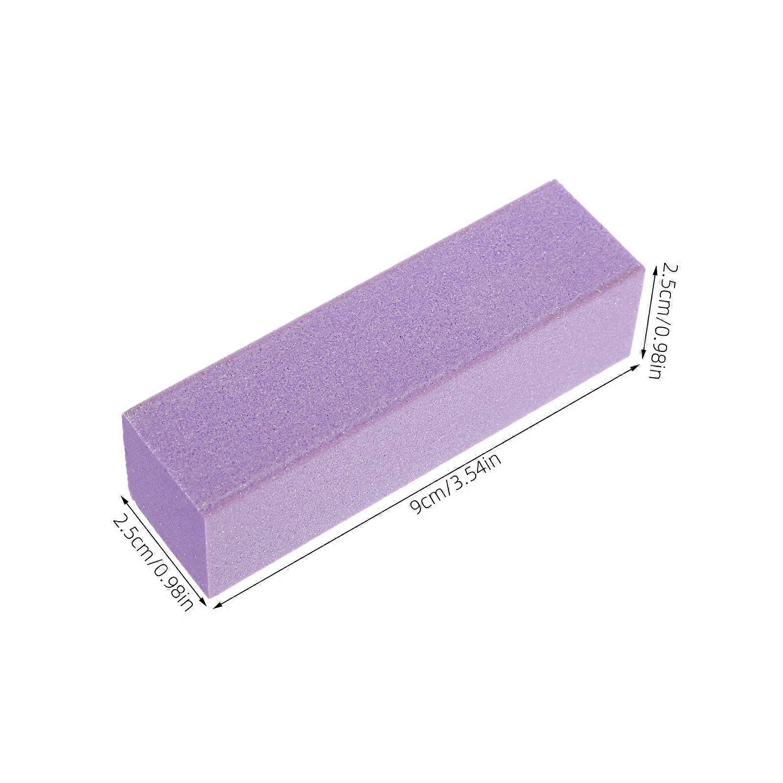 10pcs Manucure Files Nail Buffer Blocks Manucure Buffing Blocks Éponge Limes à Ongles