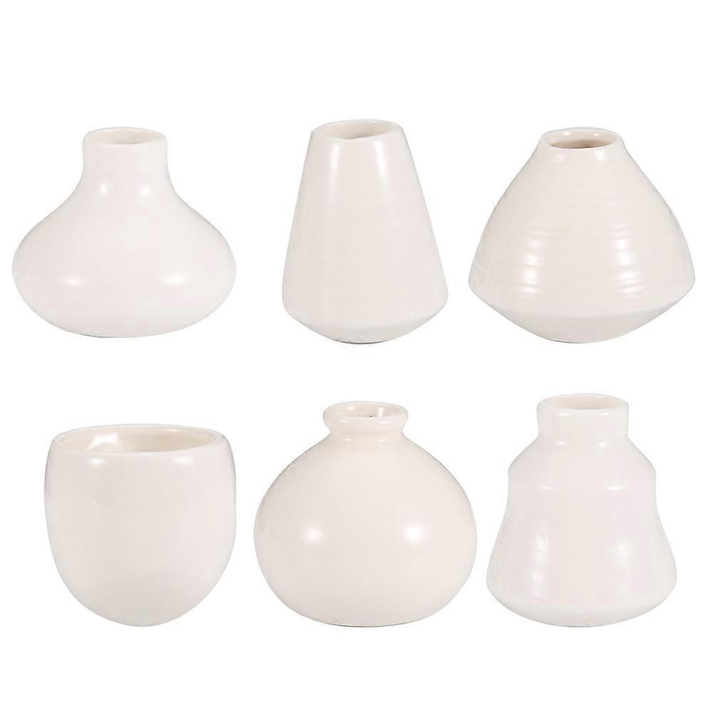 Novelty Mini Ceramic Vase Style Fridge Magnet Sticker Decoration