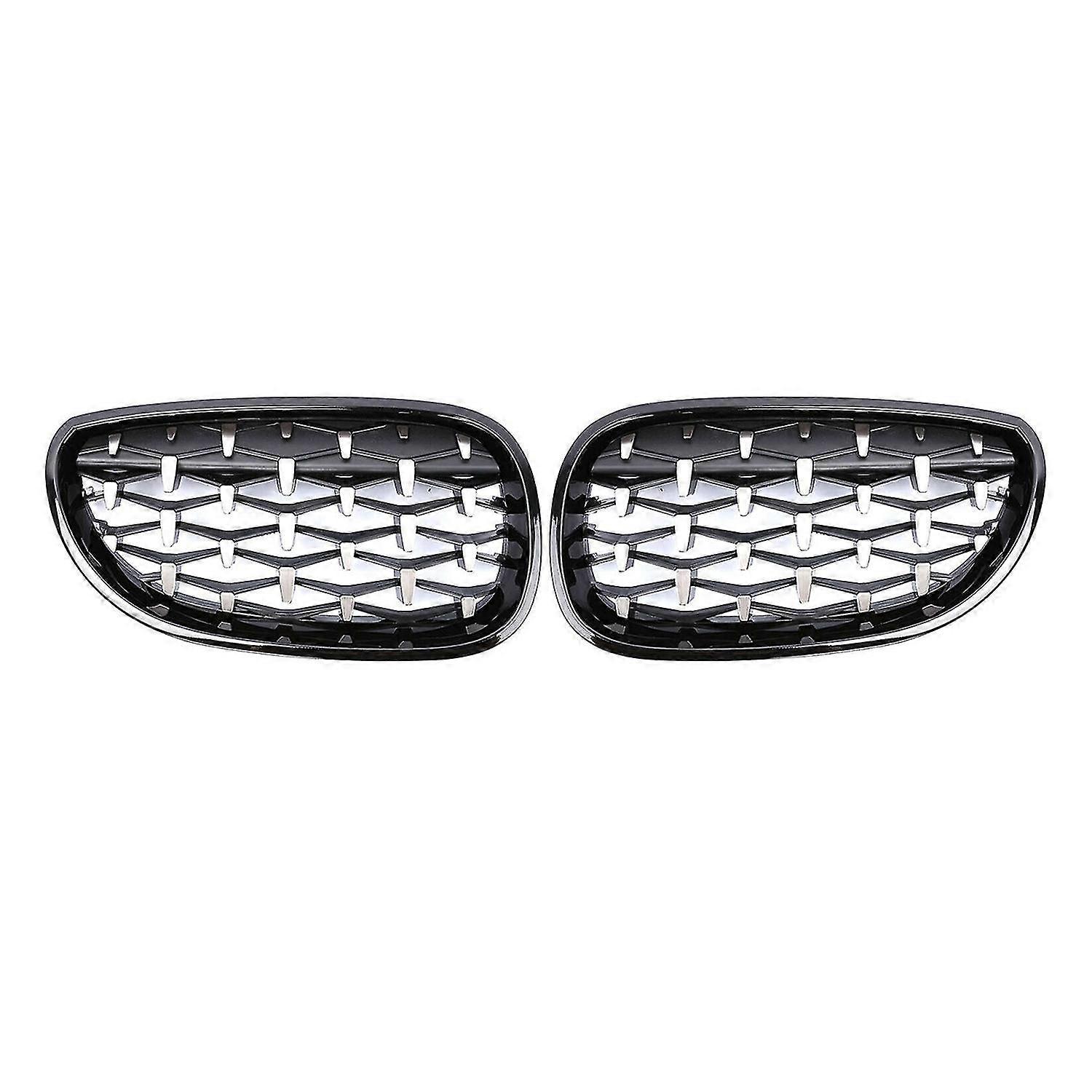 Etupuskurin munuaisgrilli timanttisäleikkö E60 E61 5-sarja 550i 535i M5 2003-2010 Meteor-erinomainen