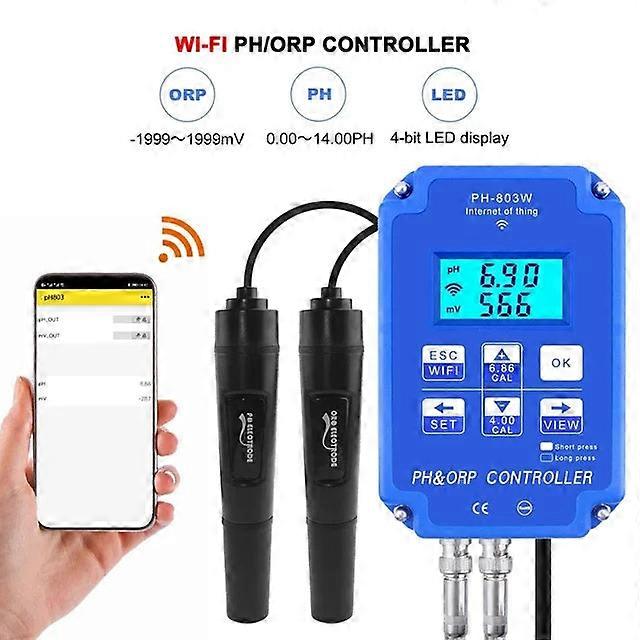 High-precision Kl-803w Wifi Monitoring Digital Acid-base And Redox Controller Ph Meter Orp