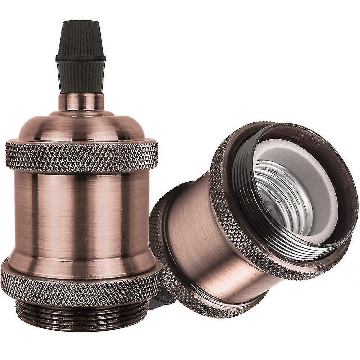 Vintage Deckenrosette Aus Metall – Silber, 100 Mm Durchmesser, Für E27 Lampen, Industrieller Look