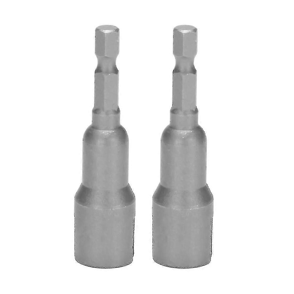 2pcs Power Wing Nut Driver Set,slot Wing Nuts Drill Bit Socket Wrenches Tools Set,1/4inch Hex Shank