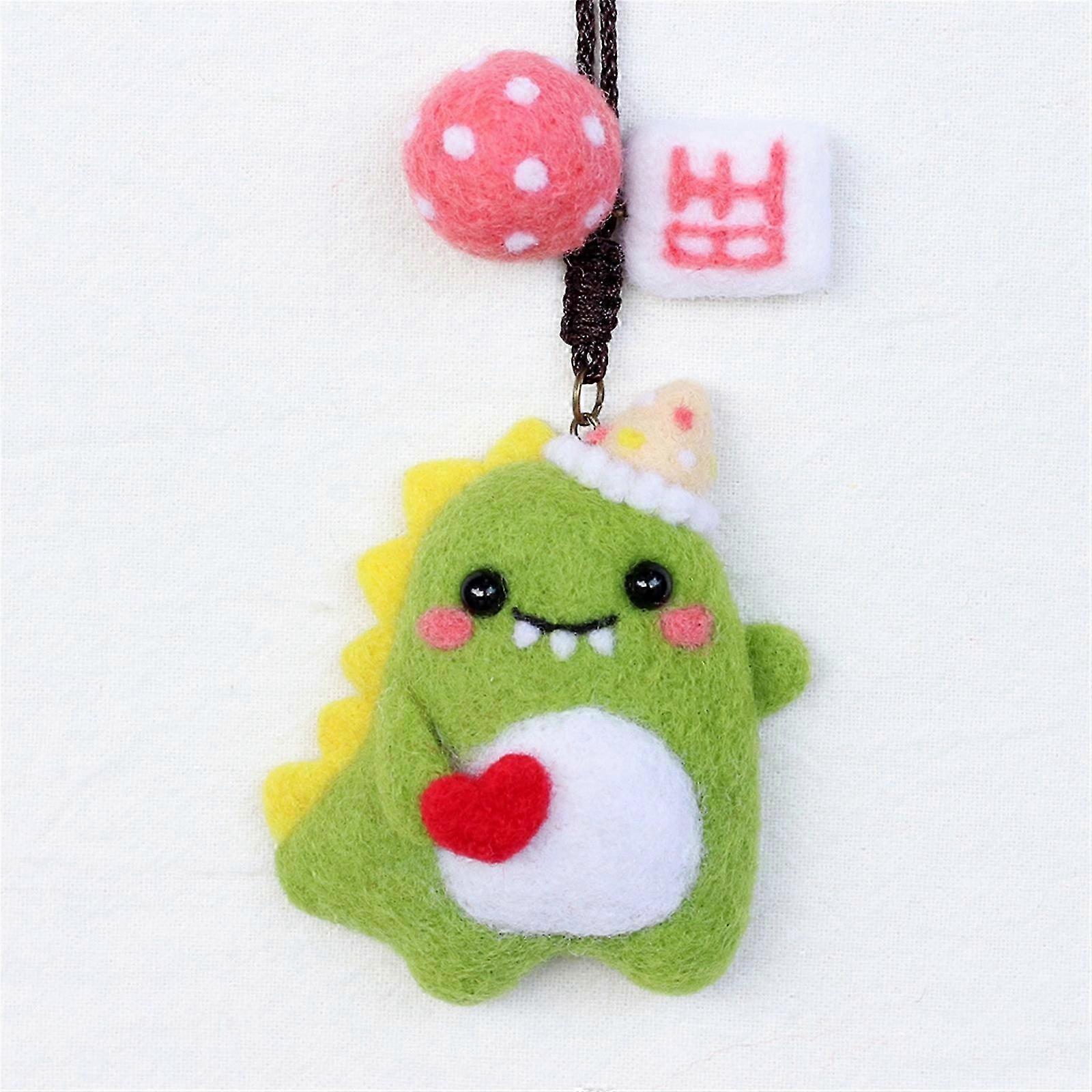 Cute Pattern DIY Poke Wool Felts Production Package