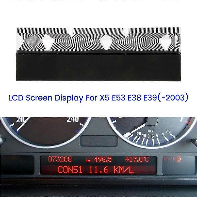 Car Instrument Cluster LCD Screen Display For-BMW X5 E53 E38 E39(-2003) Dashboard Pixel