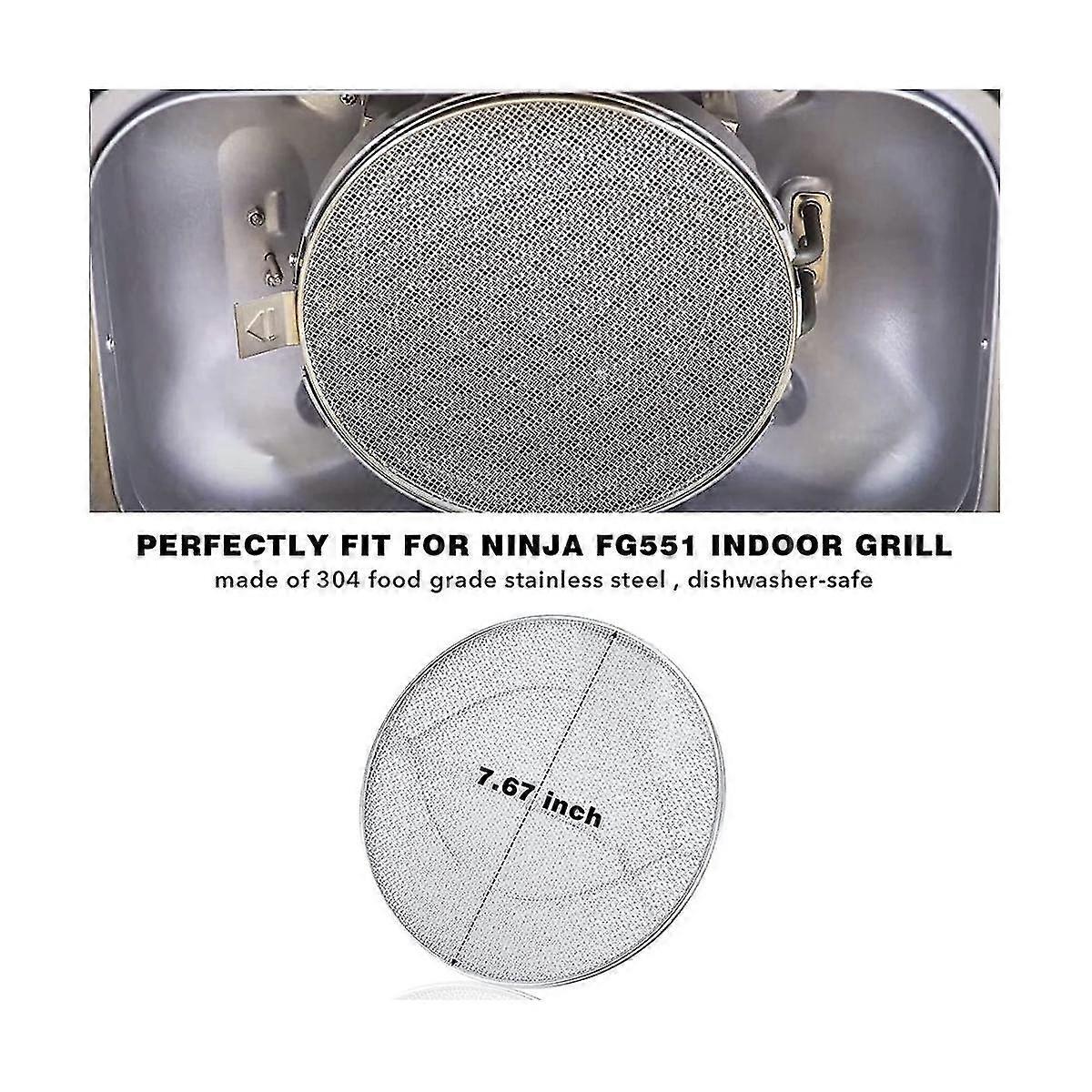 Kopinma Spritzschutz Für Foodi FG551 - Edelstahl Gitter Für Luftfritteuse