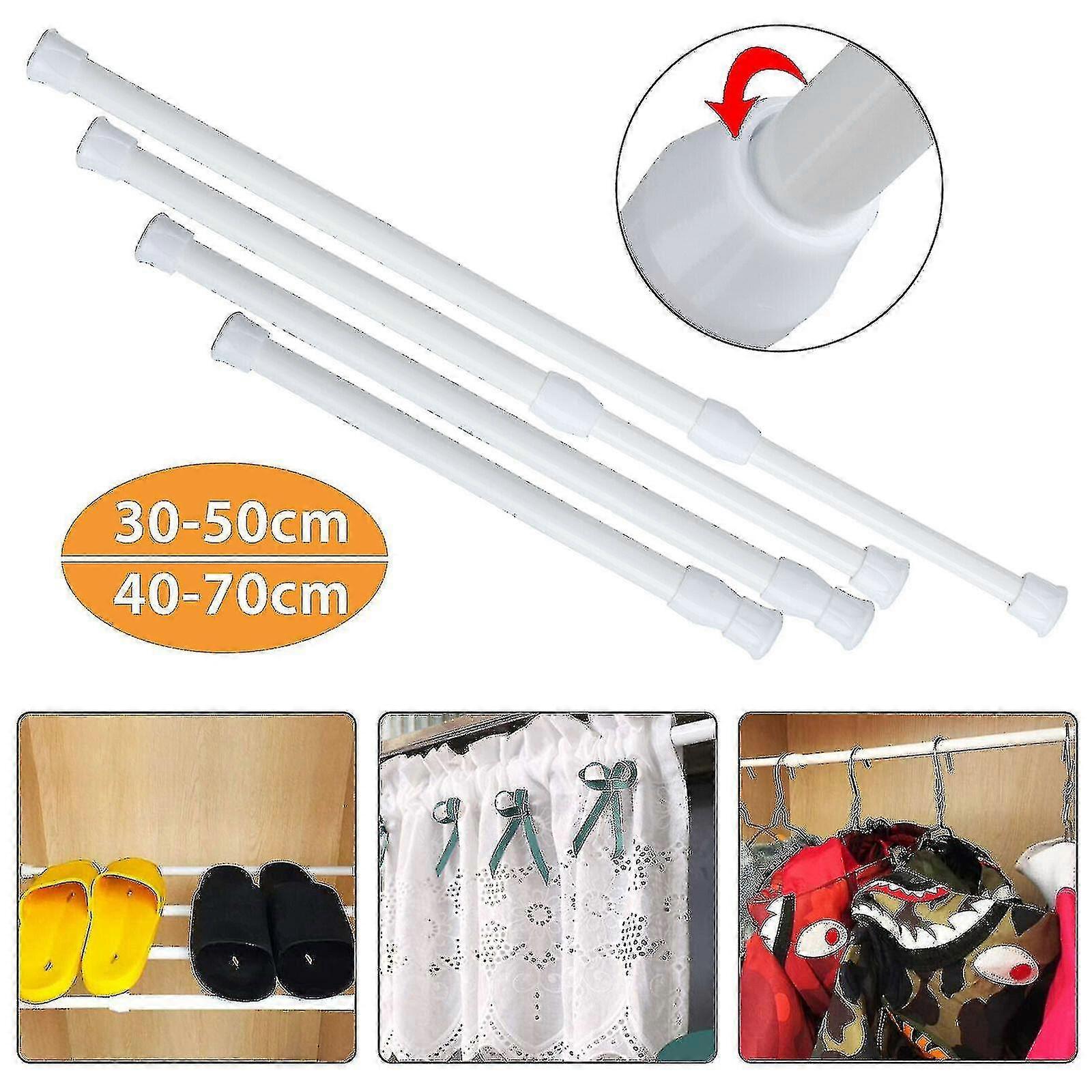 Adjustable Curtain Rod-2pcs 40cm-70cm-