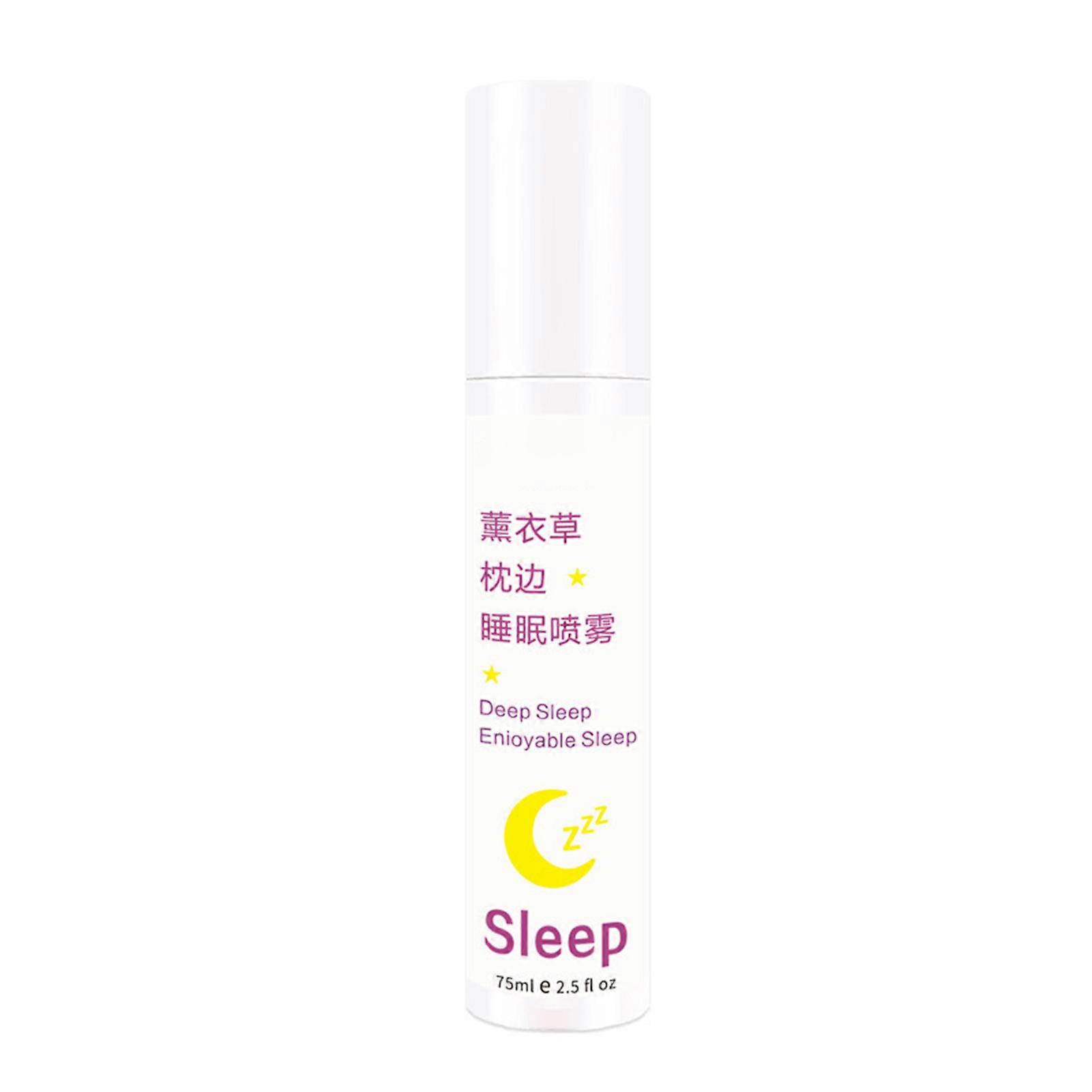 75ml Lavender Deep Sleep Pillow Spray Lavender Extract Essential Oil Spray Help Sleep Fresh Spray