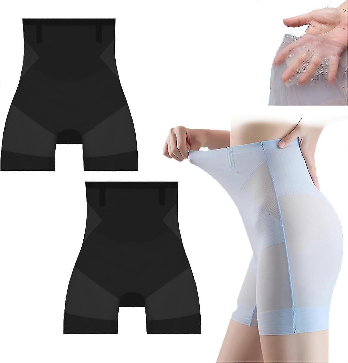 2pcs Ultra-thin Cooling Tummy Control Shapewear