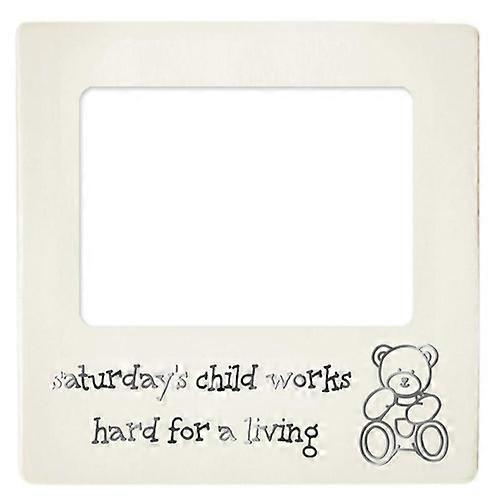 SATURDAY Dakota Baby Days of the Week Photo Frame High Quality and Stylish Frame