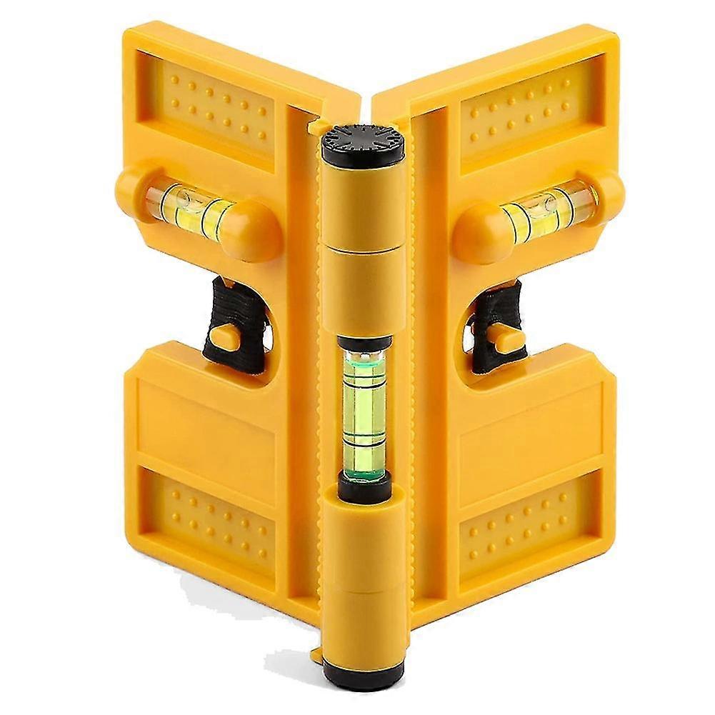 Magnetic Post Level, Folding Magnetic Post Level With Elastic Loop For Hands-free Work