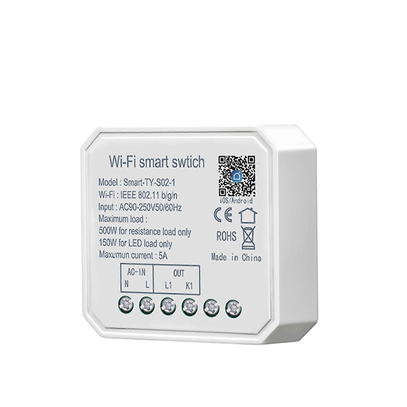 Tuya WiFi Switch Module 1/2 Gang Smart Breaker light On/off Device Smart Home APP