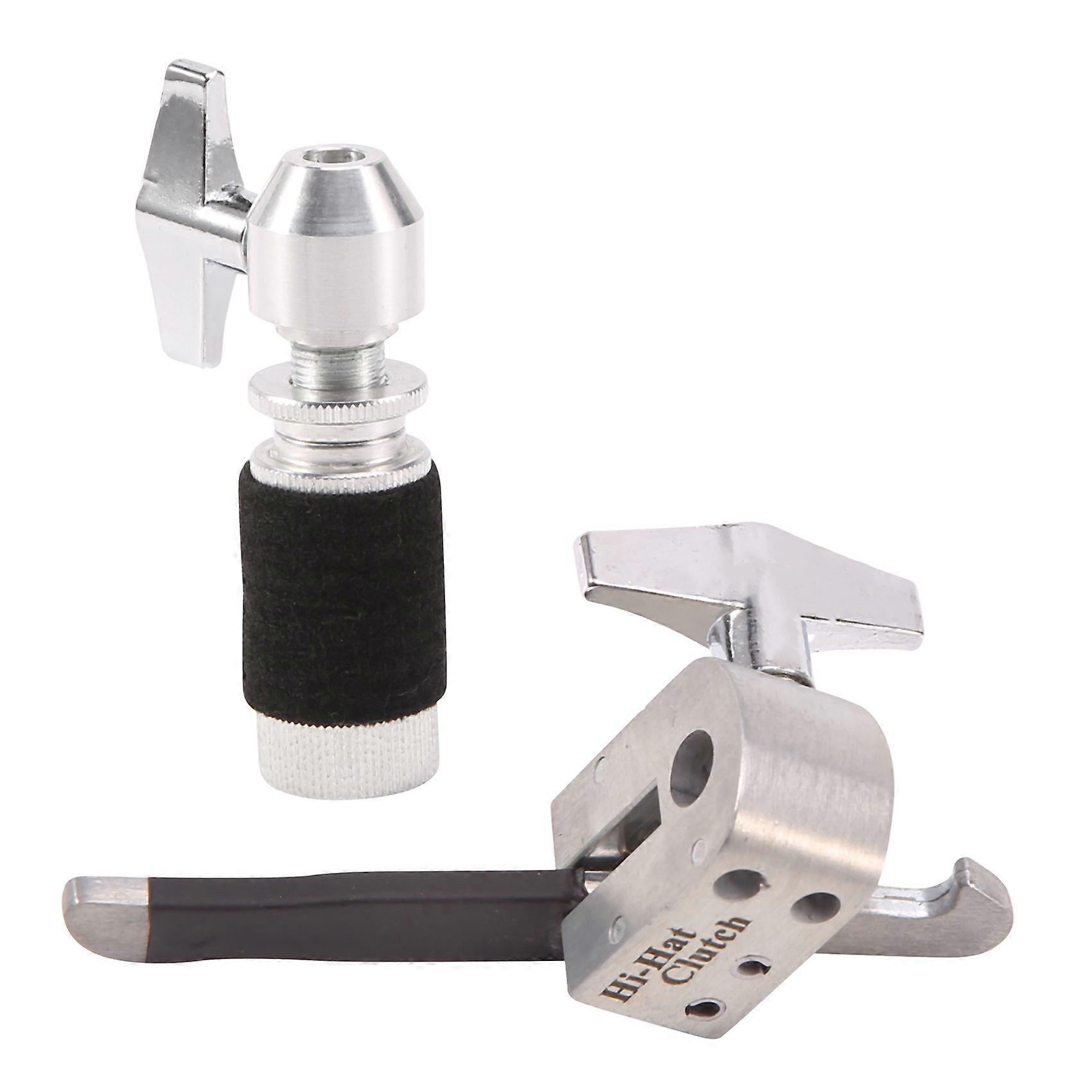 Quick Release Double Hi Hat Clutch Stand Post Jazz Drum for Jazz Drum Replacement Accessories