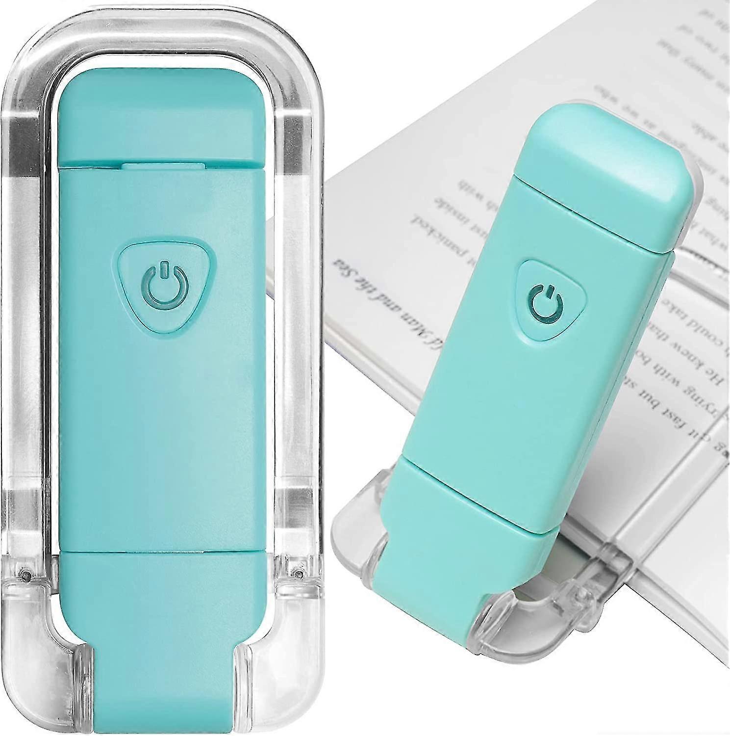 Portable Usb Rechargeable Led Clip On Bed Reading Book Light, Dimmable Bookmark Light