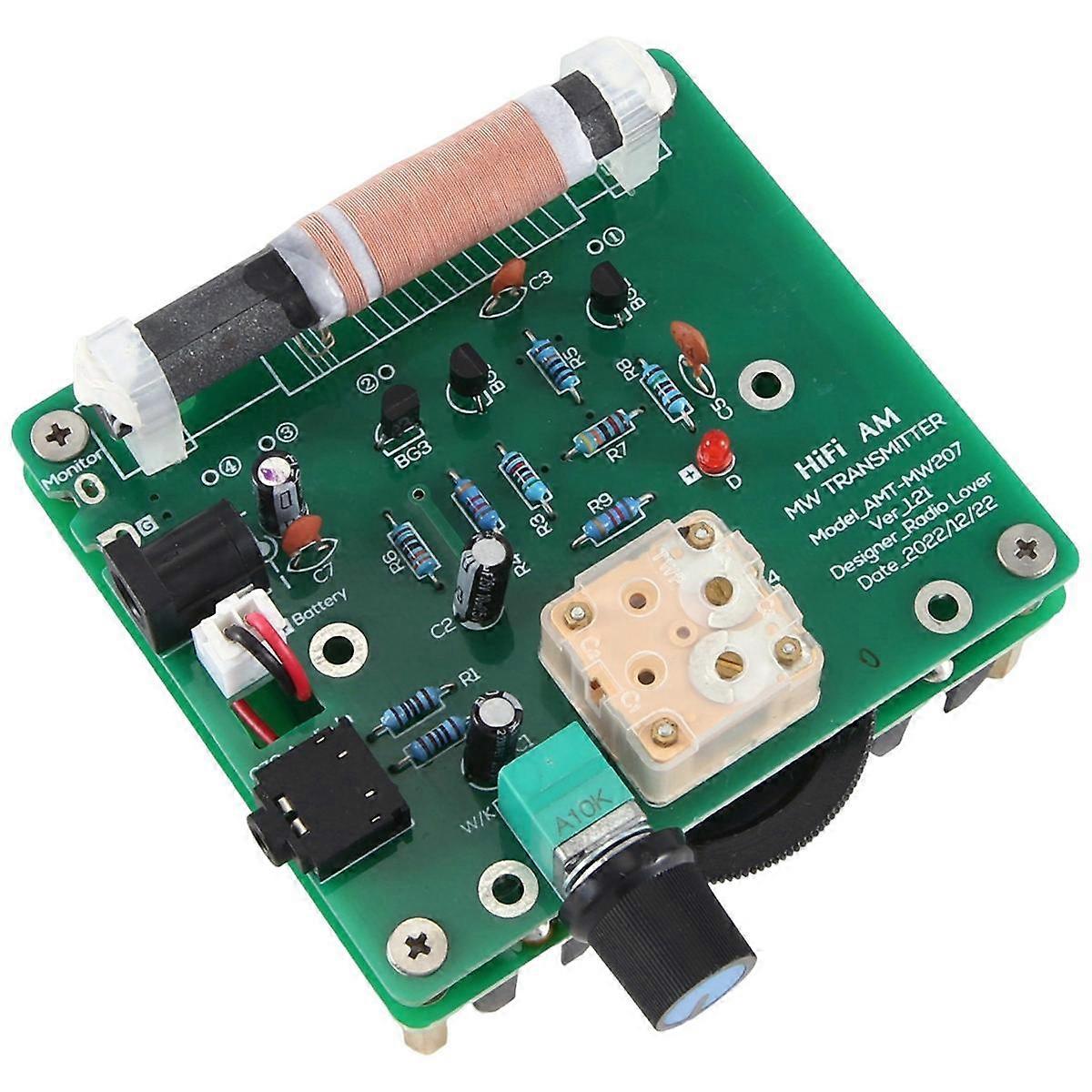 Medium Wave Transmitter Frequency 525-1605KHz HIFI AM Experiment MW Modified Ore Radio Transmitter