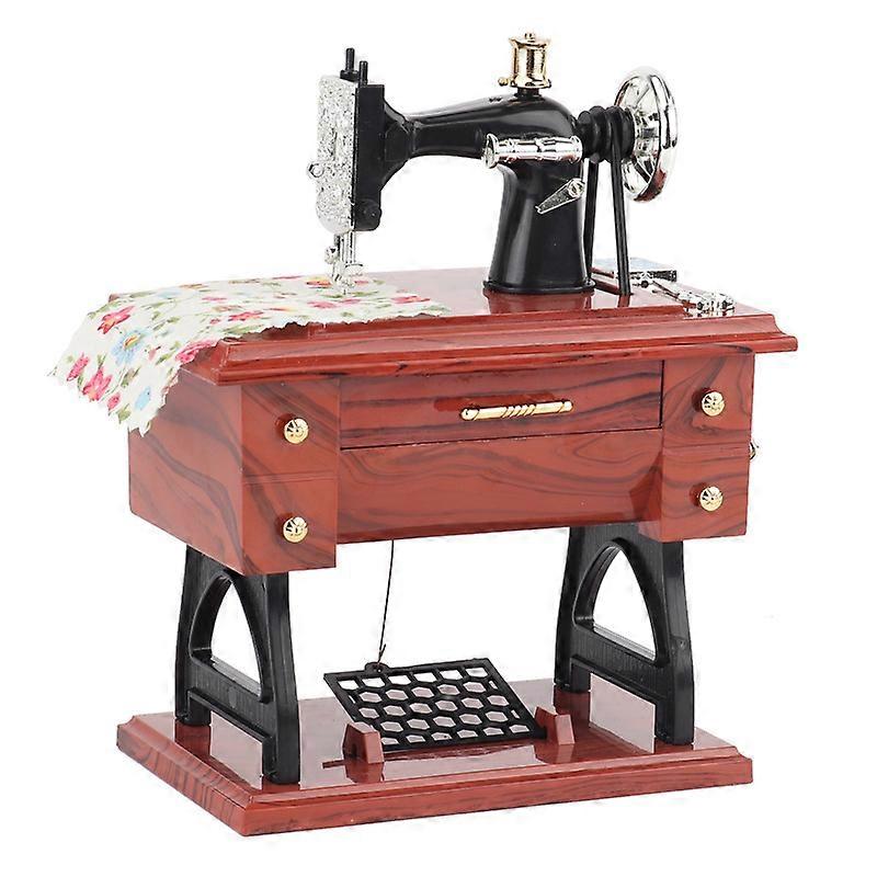Treadle Sewing Machine Music Box Gift Musical