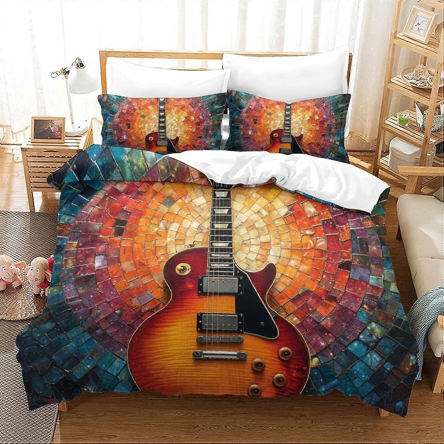 3D Duvet Cover set Spider Man Comforter Cover set for Children's and Adults fashions Printed Quilt Bedding Set 2 Pcs set (135*200 CM)