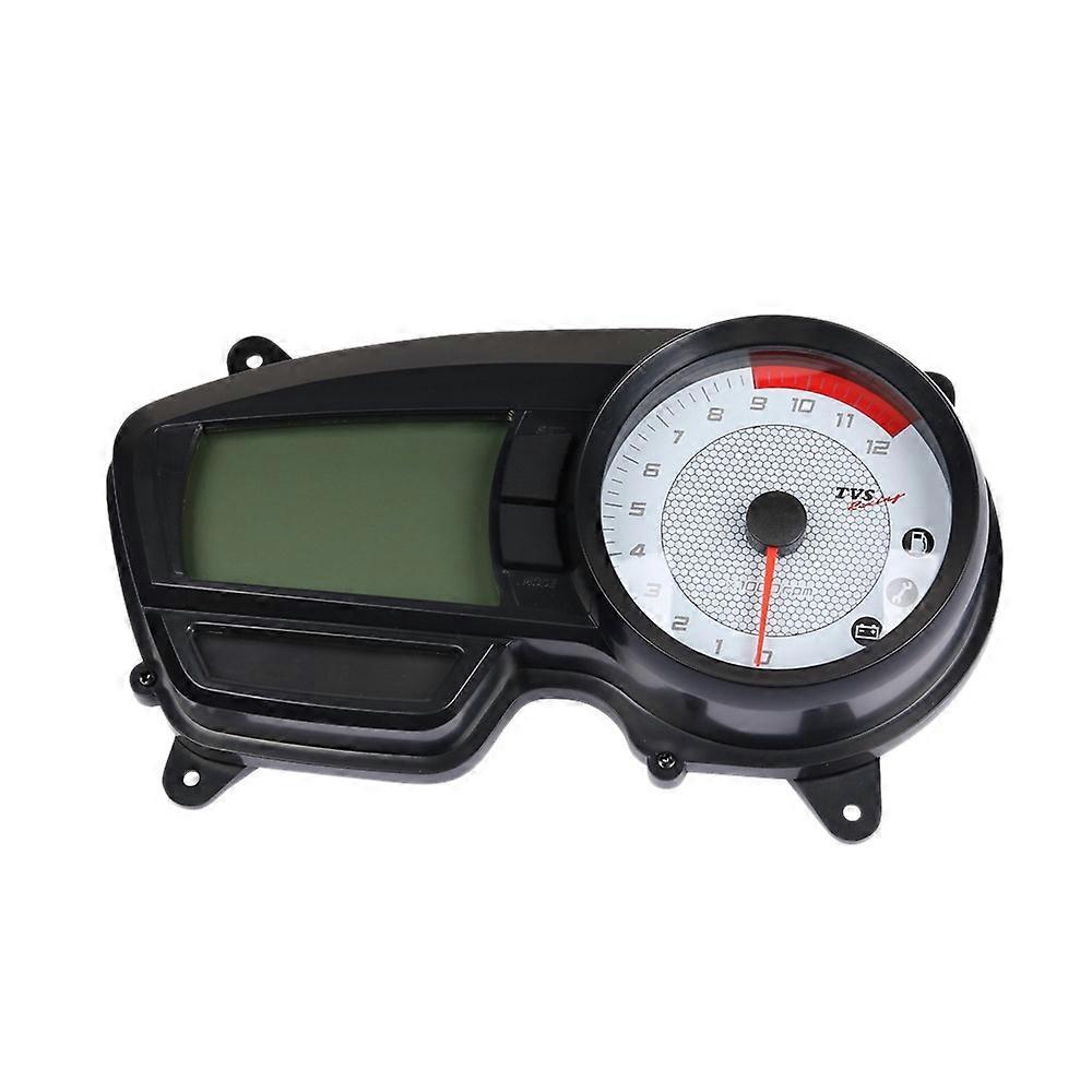 Motorcycle Tachometer Digital Odometer Motocross Speedometer Meter Gauge Dirt Bike for TVS RTR 160