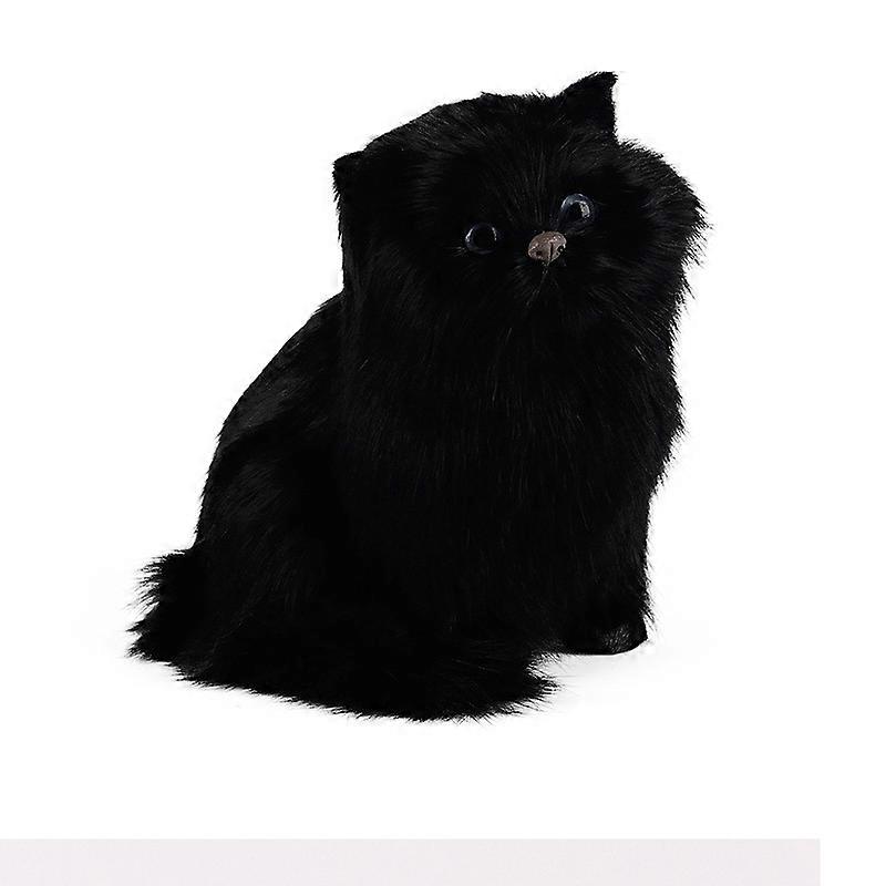 Realistic cat plush toy, plush doll