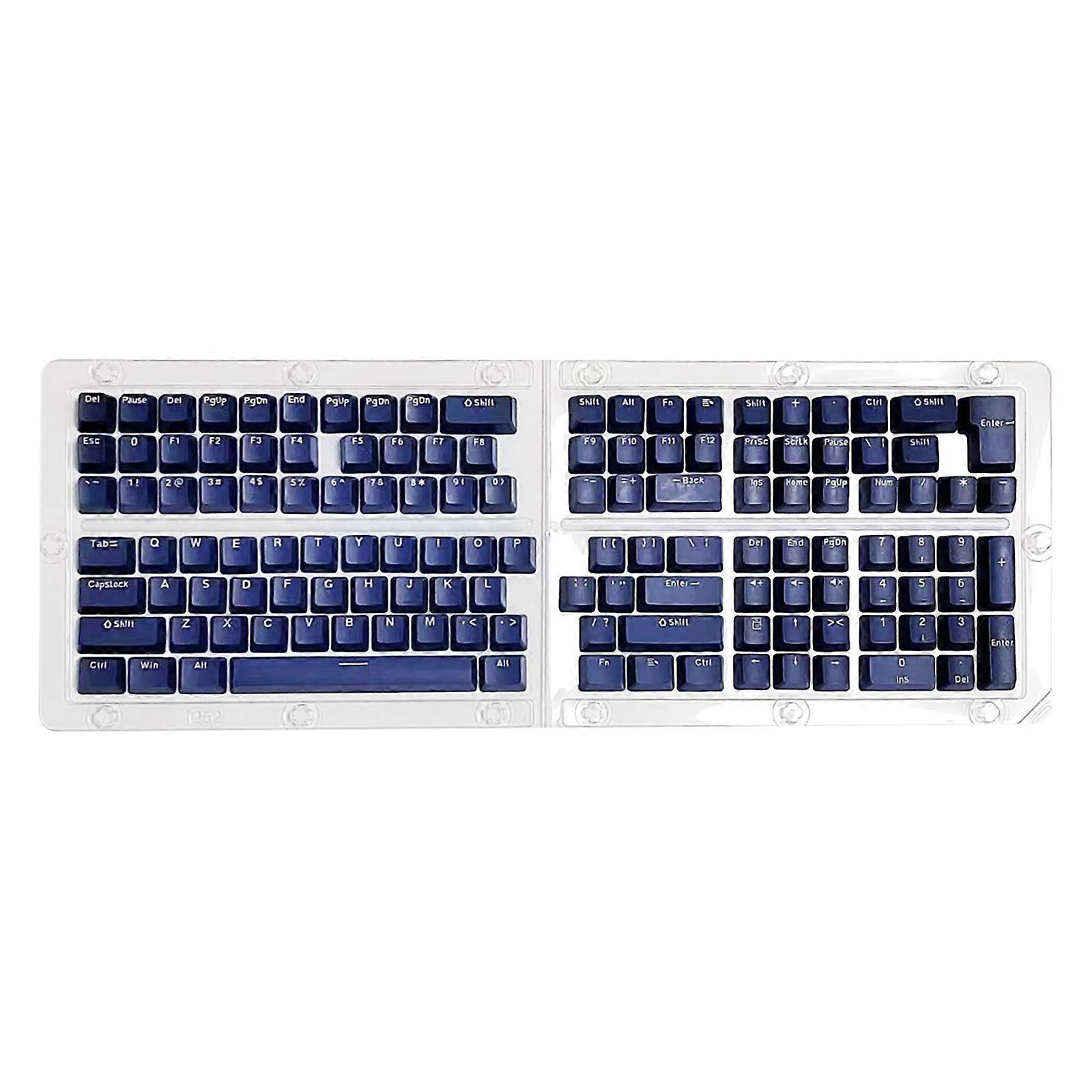 Keycap 132 for key PBT OEM Height Two-Color No Backlight for MX Mechanical Keybo
