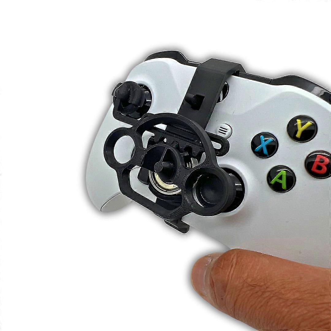 Mini gaming wheel steering attachment for XBox X,S Controller