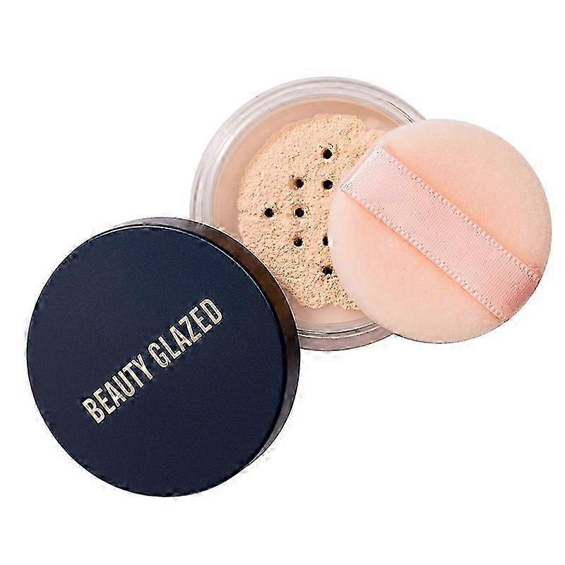 Professional 3 Colors Face Powder Loose Mineral Waterproof Matte Setting Finish Concealer
