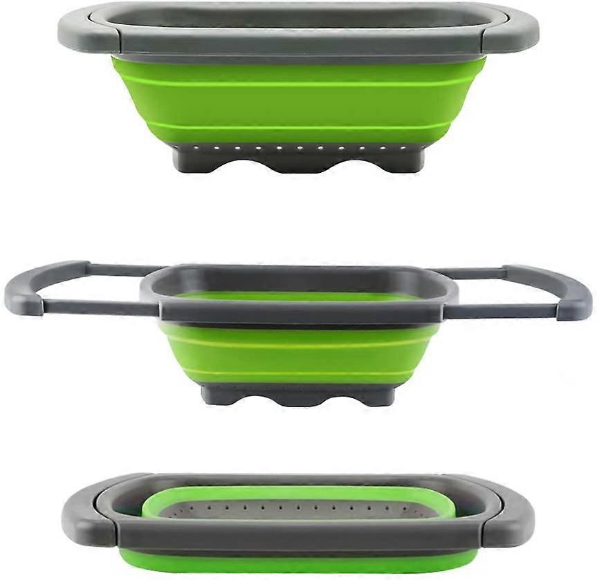 3.8L Colander collapsible Over The Sink Vegtable Fruit Colander Strainer