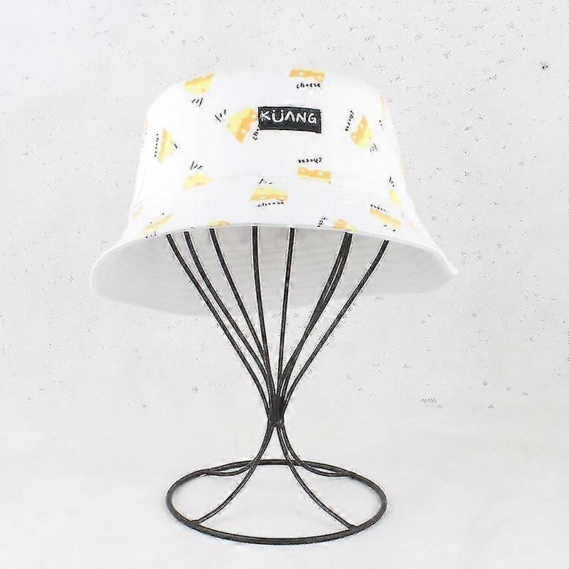 Summer Bucket Cap Banana Print Hip Hop Hat Women