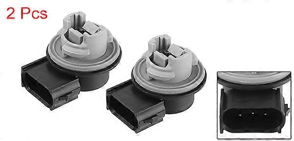 X Autohaux 2pcs Rear Brake Turn Signal Light Bulb Socket for Ford F-150 2009-2014 for Mercury Mountaineer 2004-2010