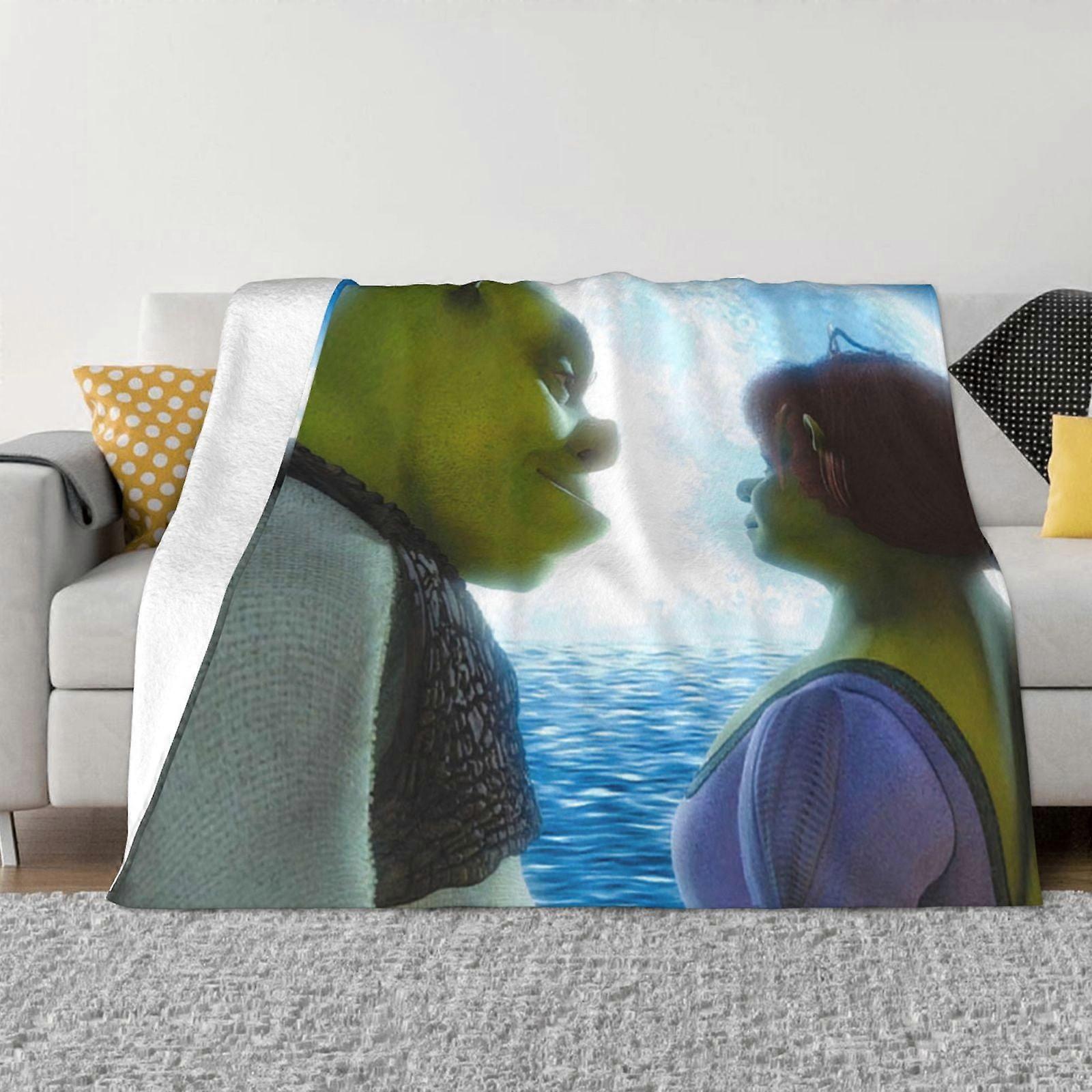 Shrek Ultra-Soft Micro Fleece Blanket For Couch &amp; Bed, Luxury Plush Cozy Fuzzy Blanket 40&quot;X30&quot; , Super Sof-KDE47351