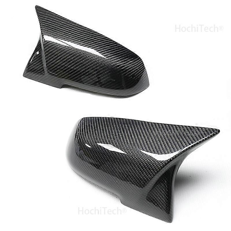 For BMW 3 Series F30 F31 320i 328i 330i 335i Sedan & Touring Auto Car Rear View Side Mirror Cover Trim Carbon Fiber Style