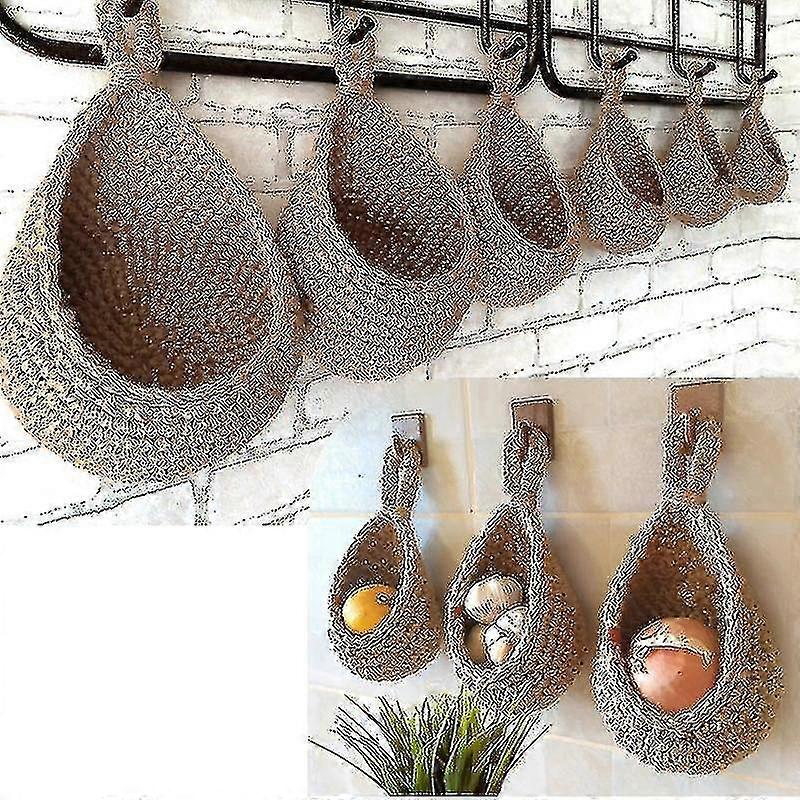 Hanging Basket Wall Hanging Fruit And Vegetable Basket