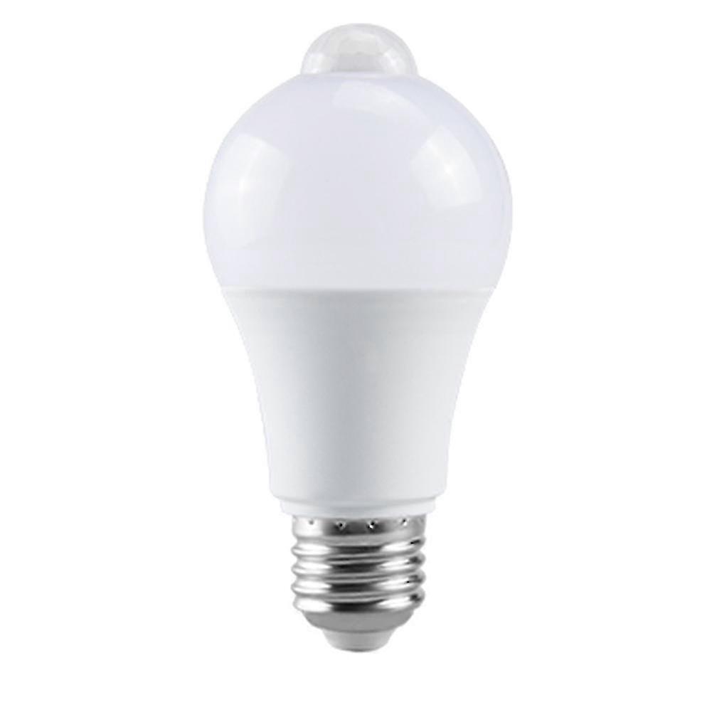 85-265v E27 Pir Motion Sensor Lamp 12w Bulb With Motion Sensor Infrared Motion Detector Security Li