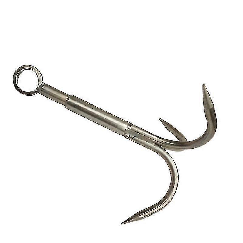 3 Claw Stainless Steel Grab Hook Anchor Hook Retrieval Climbing Gravity Hook (medium) (3-h)